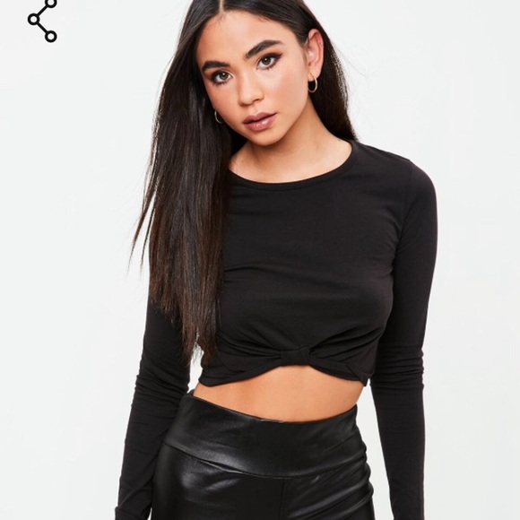 Zara | Tops | Zara Black Crop Top | Poshmark